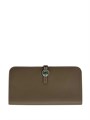 HERMES кошелек кожа Того с хлястиком этуп внутри визитки КЛ-01661