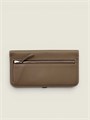 HERMES кошелек кожа Того с хлястиком этуп внутри визитки КЛ-01661