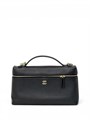 CHANEL сумка Vanity с ручкой кожа Того черная золото большая СК-01727