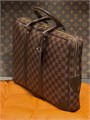 LV портфель Voyage без ремня коричневая шашка большой ПР-2332