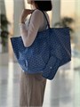 GOYARD сумка шоппер голубая 40см СК-01094