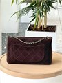 CHANEL сумка замша коричневая на золоте 38 см СК-01752
