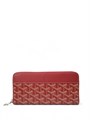 Goyard кошелек в канве красный КЛ-00052