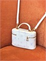 LV сумка Vanity кожа того молочная золото СК-01517