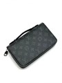 LV кошелек канва монограмма большой серый с ручкой КЛ-1450