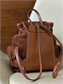 RALPH LAUREN рюкзак коричневая замша с кожаными лямками РК-00790