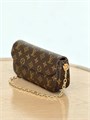 LV сумка кошелек Ivy Wallet On Chain коричневая монограмма СК-01324
