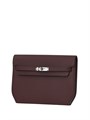 HERMES борсетка эпсом бордовая БР-00158