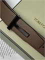 TOM FORD кожа того двусторонний темно-кремовый-черный съемная пряжка РМ-2318