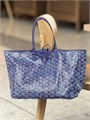 GOYARD сумка шоппер голубая 34 см СК-01382