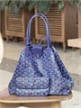 GOYARD сумка шоппер голубая 34 см СК-01382