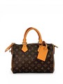 LV сумка SPEEDY 25 см коричневая монограмма СК-01323