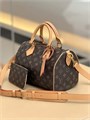 LV сумка SPEEDY 25 см коричневая монограмма СК-01323