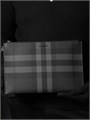 BURBERRY папка серая канва с хлястиком ПК-2342