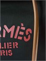 HERMES сумка шоппер черный текстиль СК-00567