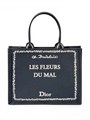 DIOR шоппер текстиль графит СК-01282