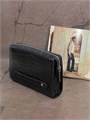 HERMES борсетка из черной кожи крокодила БР-0301