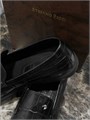 SR лоферы крокодил черные ОК-01054