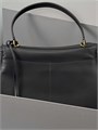 BALENCIAGA сумка Rodeo Medium кожа гладкая черная золото СК-01207