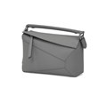 LOEWE сумка Puzzle серая кожа того серебро СК-00322