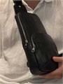 LV слинг крокодил черный СЛ-1114