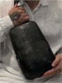 LV слинг крокодил черный СЛ-1114