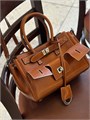 BALENCIAGA сумка Bel Air маленькая гладкая кожа коричневая СК-00729