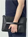 MONTBLANC папка тисненая кожи и гладкая кожа с ручкой черная ПК-01518