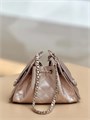 CHANEL сумка Hobo 22 см кожа икра розовое золото золото СК-01272