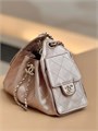 CHANEL сумка Hobo 22 см кожа икра розовое золото золото СК-01272