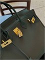 HERMES Birkin 30см зеленая кожа того-свифт золото СК-00398