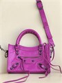 BALENCIAGA сумка Le City Mini мятая кожа фуксия СК-01513