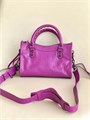 BALENCIAGA сумка Le City Mini мятая кожа фуксия СК-01513