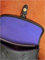 LV сумка Diane Satchel кожа черная монограмм золото СК-01745