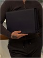 HERMES Портфель Depeches синий с клапаном и металлическим замком ПР-2251