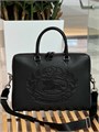 BURBERRY портфель кожа того тисненый логотип карман сзади черный ПР-0422