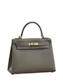 HERMES Kelly 28 см сумка кожа эпсом этуп золото СК-00725