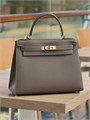 HERMES Kelly 28 см сумка кожа эпсом этуп золото СК-00725