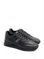 TODS кроссовки черные бежевая полоса сбоку ОС-2267