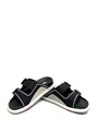 LV тапочки Мюли LV Trainer черные на белой подошве ОЛ-2568