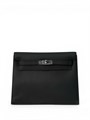 HERMES сумка Kelly Dance 21 см черная серебро СК-01145
