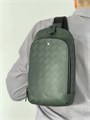 MONTBLANC слинг Extreme 3.0 кожа тисненная зеленый СЛ-00749