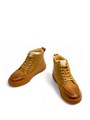 UGG ботинки UGG высокие из светло-коричневой кожи ОС-2408