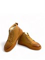 UGG ботинки UGG высокие из светло-коричневой кожи ОС-2408