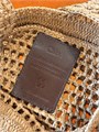 CHLOE сумка Summer Banana из рафии коричневая СК-01569