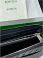 BV кошелек крупное плетение кожа ягненка черный КЛ-01611