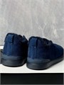 Ermenegildo Zegna кеды из синей замши на меху ОС-2137