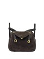 HERMES сумка mini Lindy коричневая замша СК-00753
