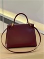 HERMES сумка Kelly кожа гладкая 28 см красная фурнитура золото СК-00390