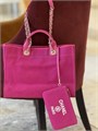 CHANEL сумка шоппер 38 см розовая СК-00339